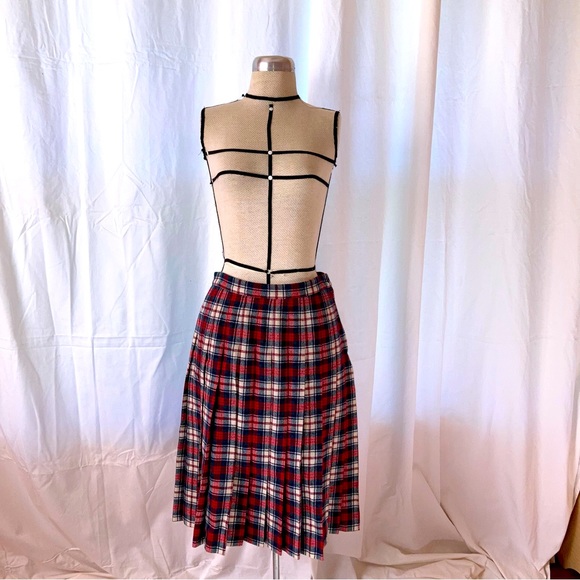 Pendleton Wool Authentic MacDuff Dress Tartan pleated skirt Made in USA - Picture 4 of 8